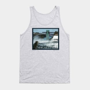 Niagara Falls Poster Tank Top